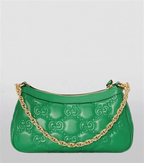 green gucci matelasse bag|gucci matelasse leather shoulder bag.